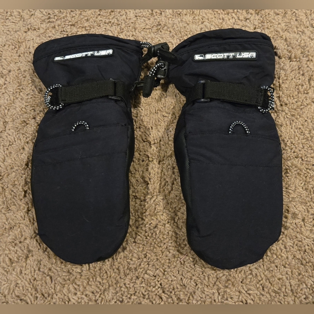 Scott USA Black Youth Winter Mittens